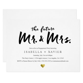 Future Mr. & Mrs. | Engagement Party Invite