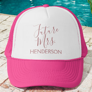 Future Mrs. Bridal Shower or Bachelorette Party Trucker Hat