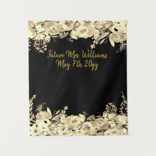 Future Mrs Bridal Shower Photo Booth Backdrop Prop Tapestry