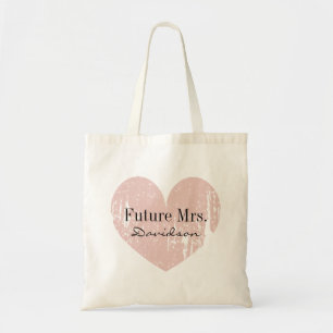 Future Mrs bridal tote bag for bride to be