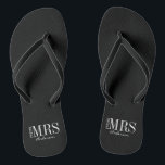 Future Mrs. Bride Bridal Party Flip Flops<br><div class="desc">Personalize the custom text  above. You can find additional coordinating items in our "For The Future Mrs." collection.</div>