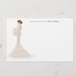Future Mrs Bride Thank You Stationery