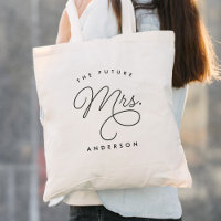 Future Mrs Bride Wedding Calligraphy