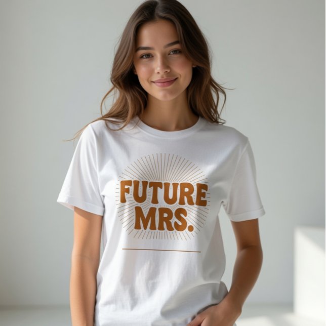 Future Mrs Custom Last Name | Personalized Name T-Shirt (Creator Uploaded)
