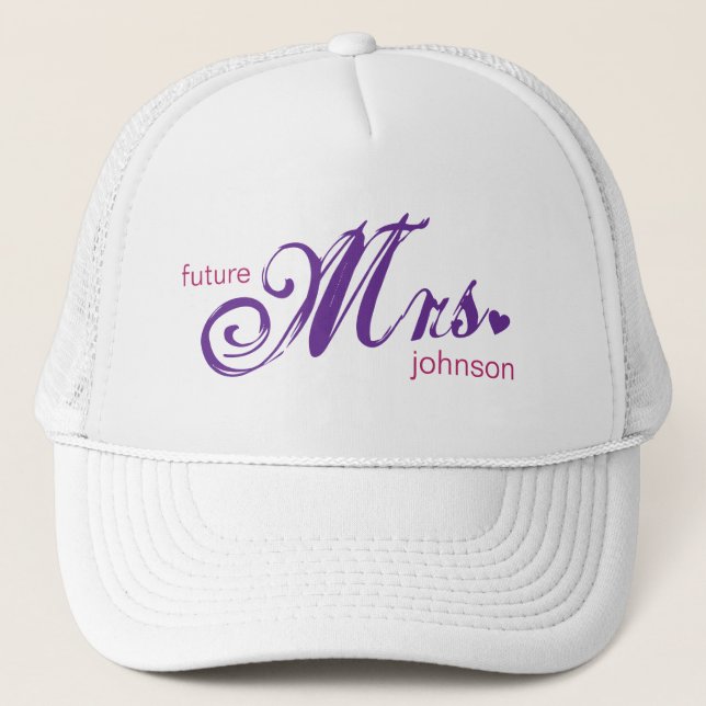 Future Mrs. Customizable Hat (Front)