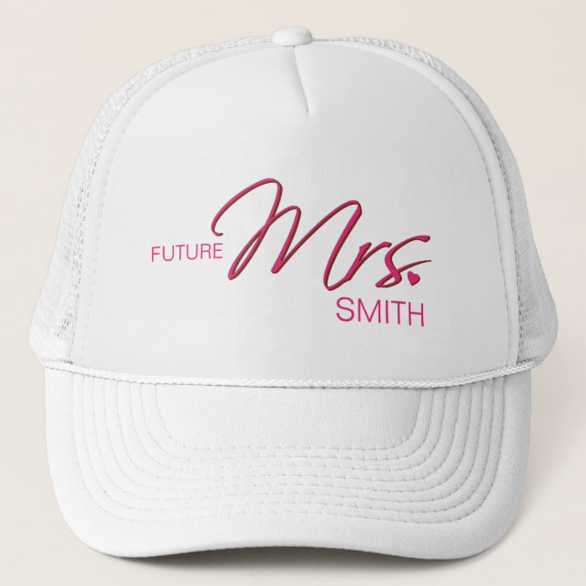 Future Mrs. Customizable Hat (Front)