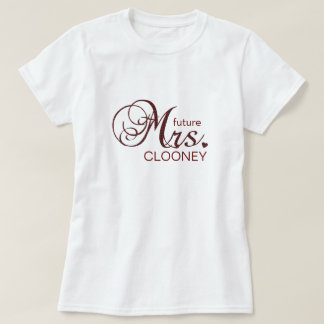 Future Mrs. Customizable T-Shirt