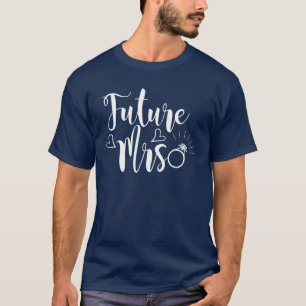 Future Mrs. Cute Matching For Bachelorette Party T-Shirt