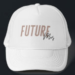 Future Mrs Hat | Bachelorette Hat - Dark Pink<br><div class="desc">// Need help customizing your design? Got other ideas? Feel free to contact me at: zoe@gorjodesigns.com</div>