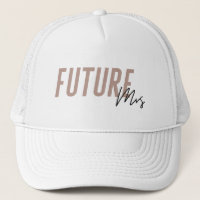 Future Mrs Hat | Bachelorette Hat - Dark Pink