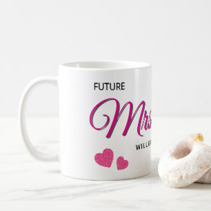 Future Mrs Personalized Wedding Design  Coffee Mug