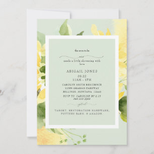 Future Mrs. Sunflower Bridal Shower  Invitation
