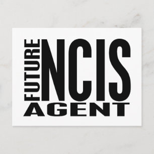 Future NCIS Agent Postcard