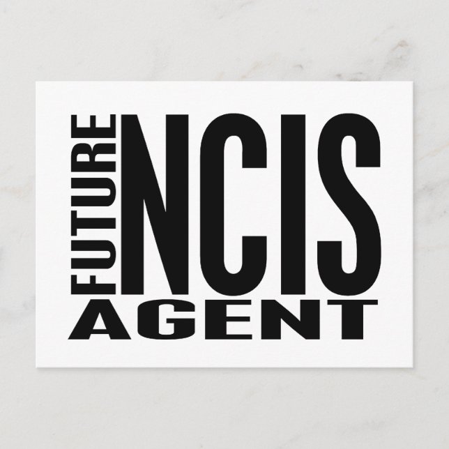Future NCIS Agent Postcard (Front)