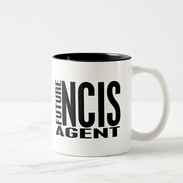 Future NCIS Agent Two-Tone Coffee Mug (Right)