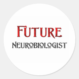 Future Neurobiologist Classic Round Sticker