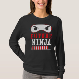 Future Ninja Mercenary Shuriken Kunai Shinobi Ninj T-Shirt