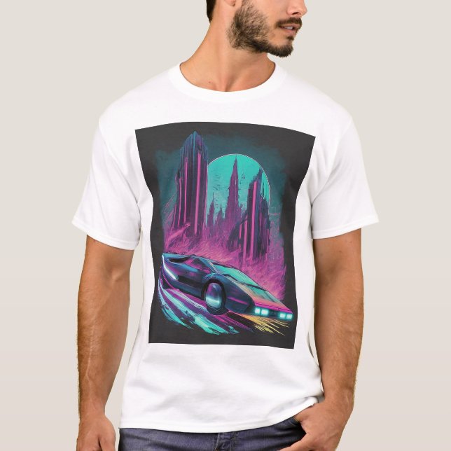 Future Nostalgia: A Neon Dream T-Shirt (Front)