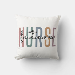 Future Nurse Nurse in training gifts Throw Pillow