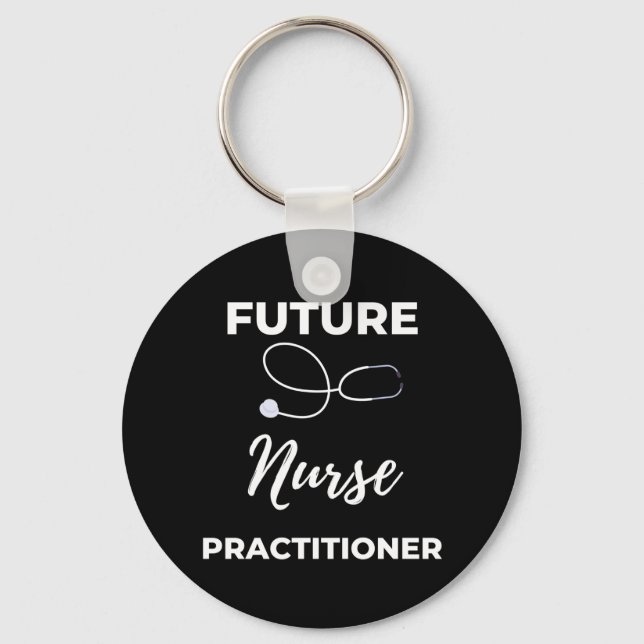 Future Nurse Practitioner Keychain (Front)