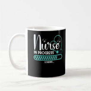 Future Nurse Progress Loading Registered Nurses Coffee Mug