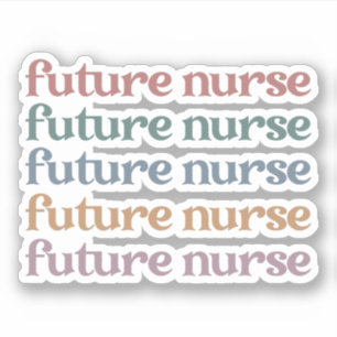 Future Nurse Retro Nursing School Student