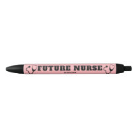 Future Nurse Stethoscope Coral Pink Personalized