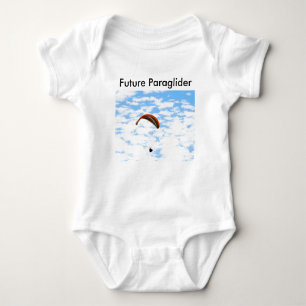 Future Paraglider Baby Bodysuit
