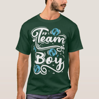 Future Parents Team Boy Baby Gender Reveal T-Shirt