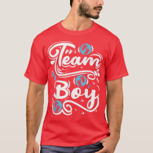 Future Parents Team Boy Baby Gender Reveal T-Shirt