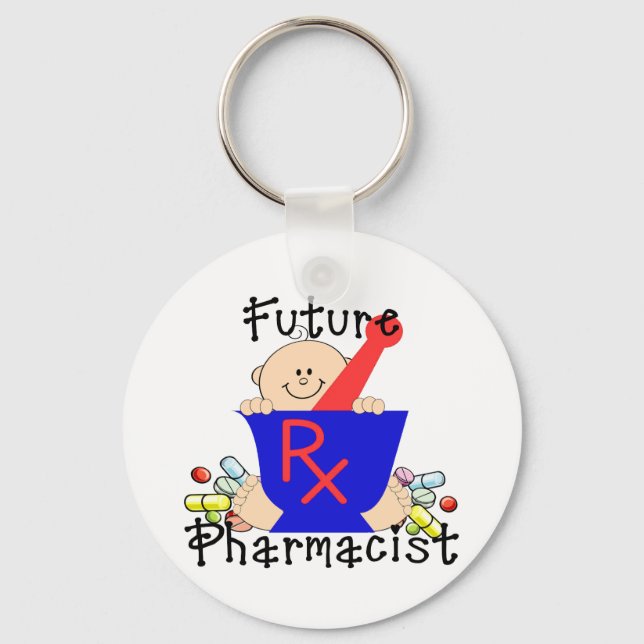 Future Pharmacist Keychain (Front)
