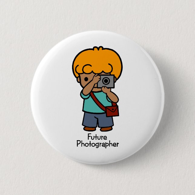 Future Photographer 2 Inch Round Button (Front)