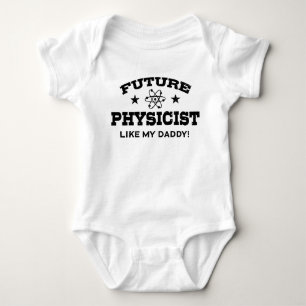 Future Physicist Like My Daddy Baby Bodysuit