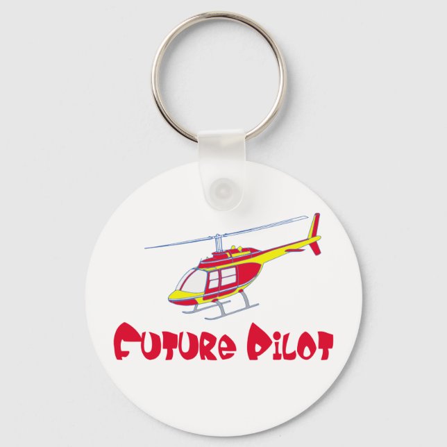 Future pilot keychain (Front)