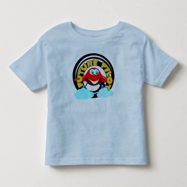 Future Pilot Toddler T-shirt (Front)