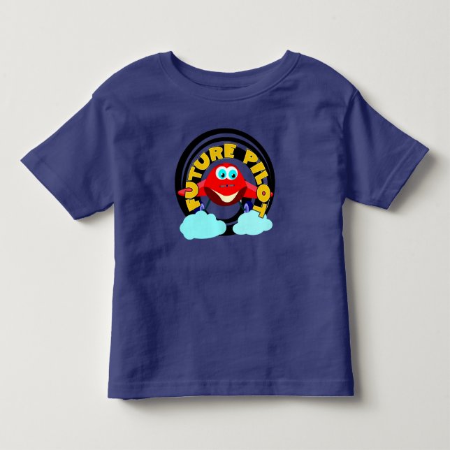 Future Pilot Toddler T-shirt (Front)