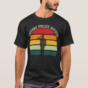 Future Police Office Policeman Cop Police  1 T-Shirt