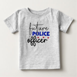 Future Police Officer Baby T-shirt