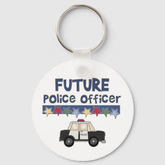 Future Police Officer Keychain