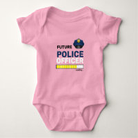 Future Police Officer Loading Cute Personalized