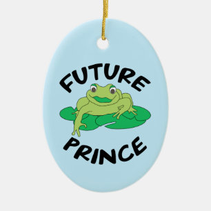 Future Prince Ceramic Ornament
