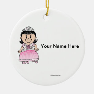Future Princess - Pink Ceramic Ornament