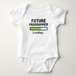 Future Programmer Pixel Loading Bar Baby Bodysuit