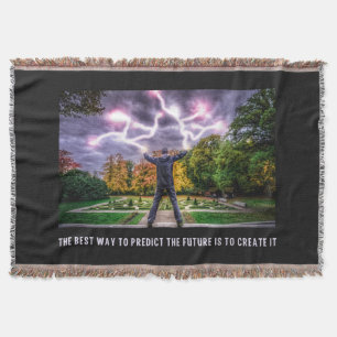 FUTURE Quote throw blanket