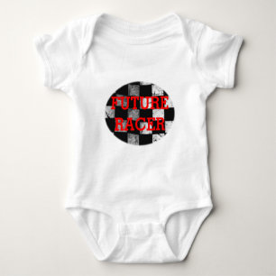 Future Racer Chequered Flag Customizable Bodysuit