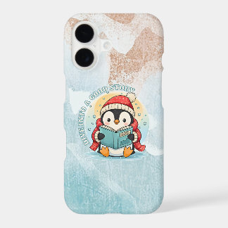 Future Reader Penguin iPhone 17 Slim Artistic Case