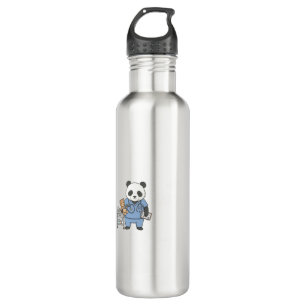 Future RN Panda: Adorable Medical Student 710 Ml Water Bottle