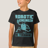 Future Robotics Engineer Boy Girl Robot