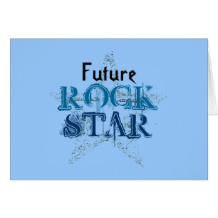 Future Rock Star Baby Boy Cards