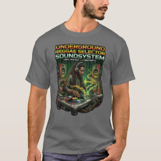 Future Roots Inna Cyberspace Jamaican Reggae T-Shirt